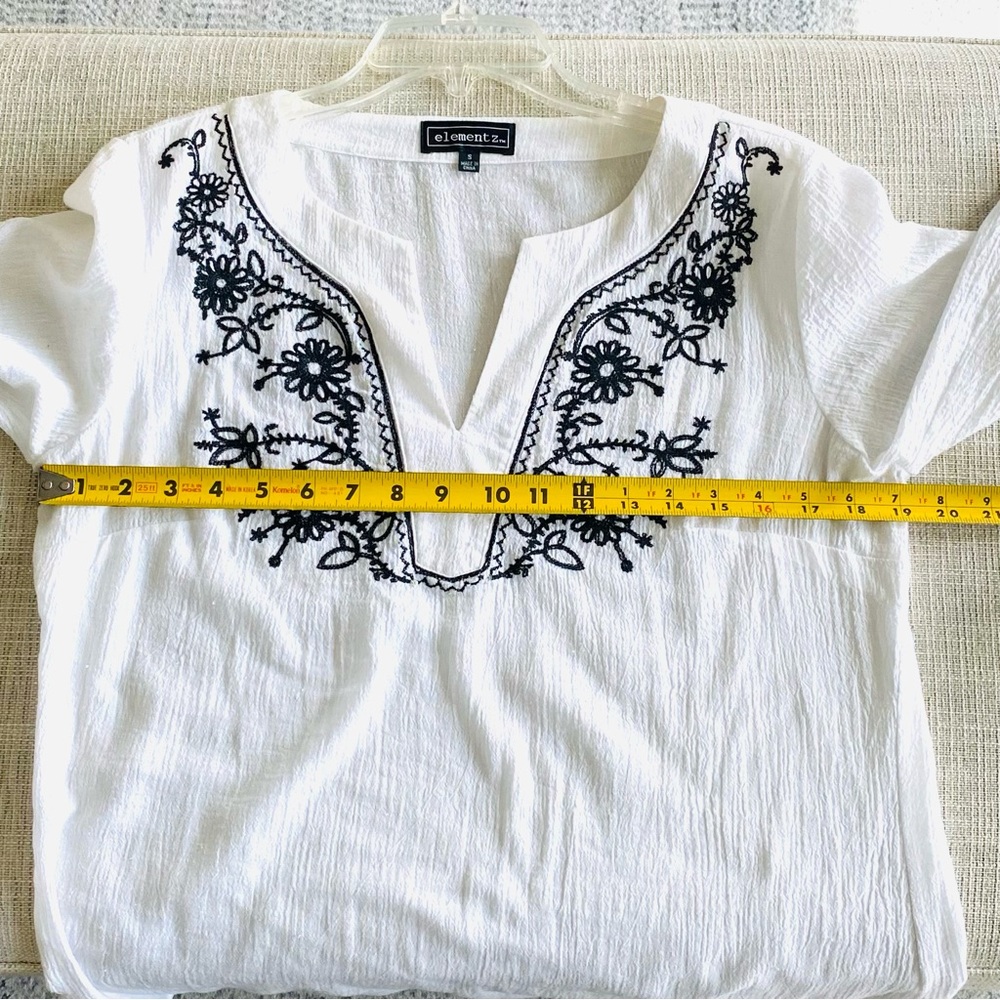 Elementz Embroidered Top - Picture 7 of 7
